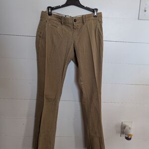 Abercrombie & Fitch Perfect Stretch Pants Women's Size 4 Khaki Pants, Like New